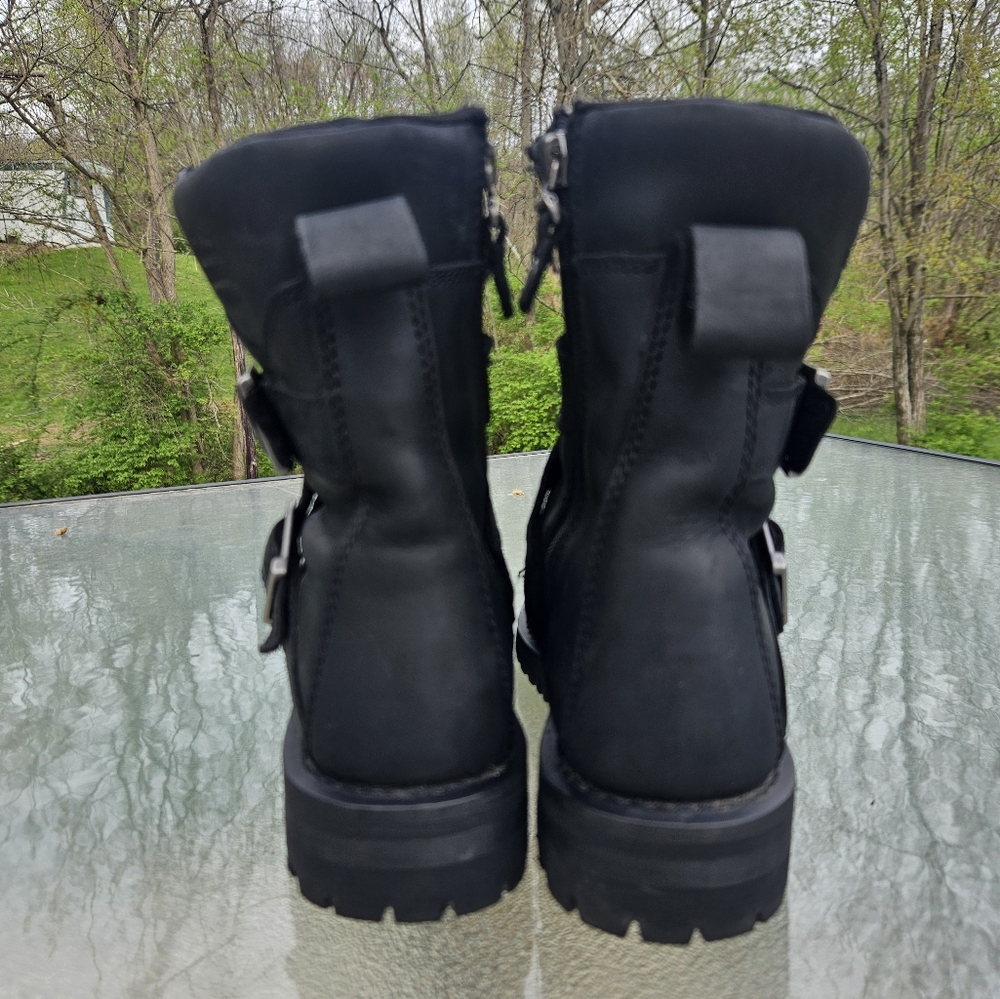 Women's Harley-Davidson Black Boots - Picture 3 of 4